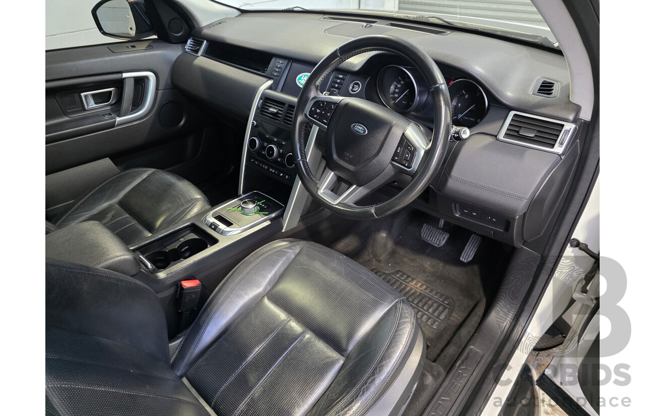 06/2016 Land Rover Discovery Sport SD4 SE (AWD) LC MY16.5 4d Wagon White Turbo Diesel 2.2L