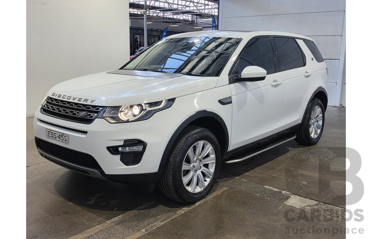 06/2016 Land Rover Discovery Sport SD4 SE (AWD) LC MY16.5 4d Wagon White Turbo Diesel 2.2L