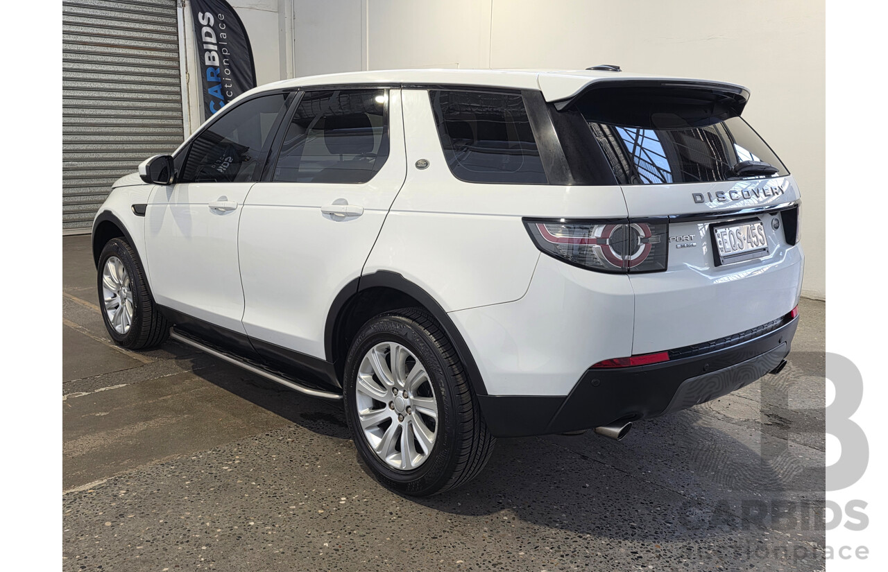 06/2016 Land Rover Discovery Sport SD4 SE (AWD) LC MY16.5 4d Wagon White Turbo Diesel 2.2L