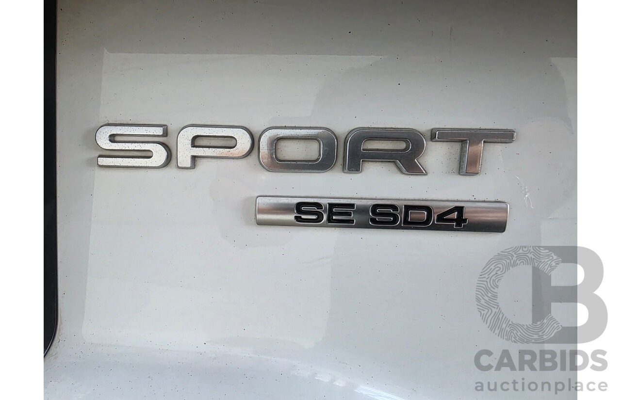 06/2016 Land Rover Discovery Sport SD4 SE (AWD) LC MY16.5 4d Wagon White Turbo Diesel 2.2L