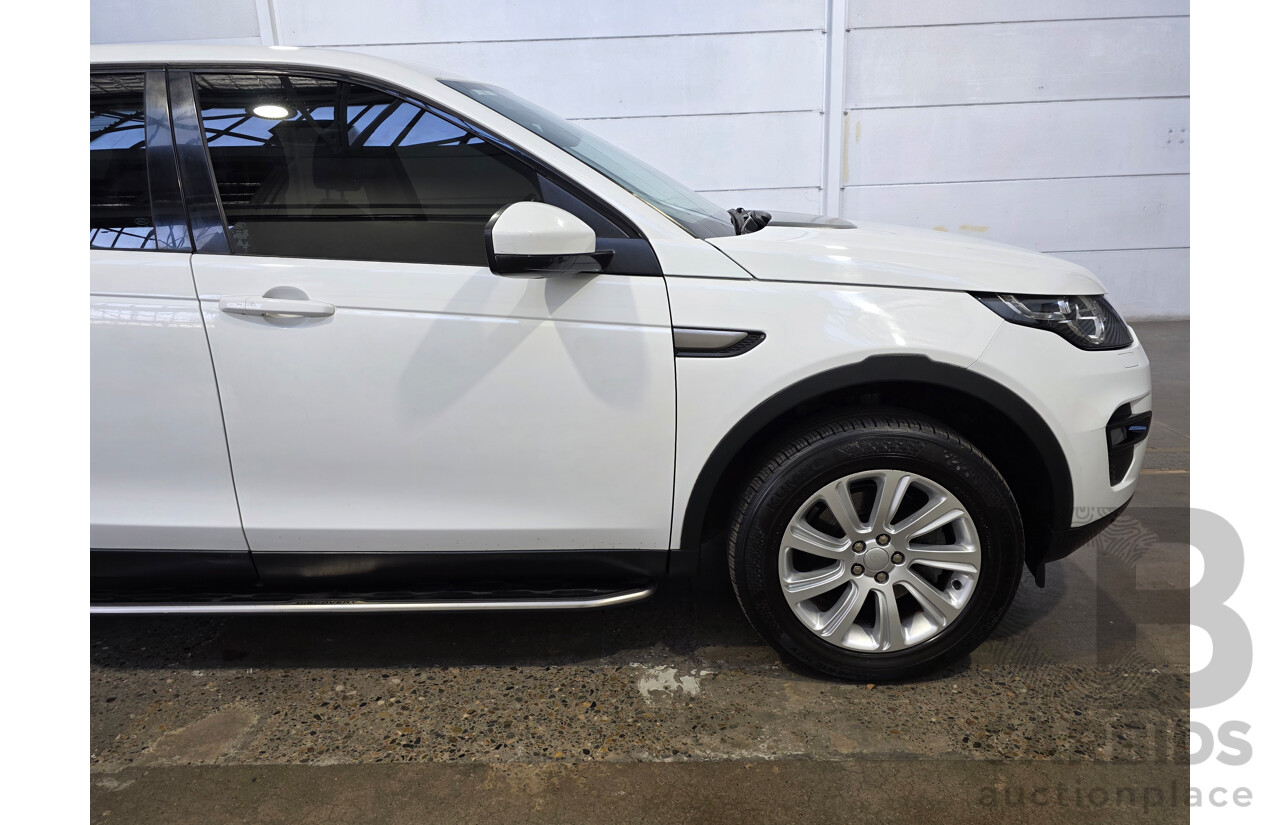 06/2016 Land Rover Discovery Sport SD4 SE (AWD) LC MY16.5 4d Wagon White Turbo Diesel 2.2L