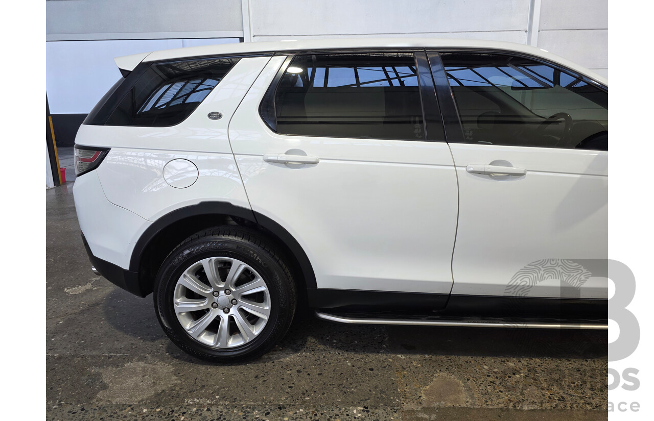 06/2016 Land Rover Discovery Sport SD4 SE (AWD) LC MY16.5 4d Wagon White Turbo Diesel 2.2L
