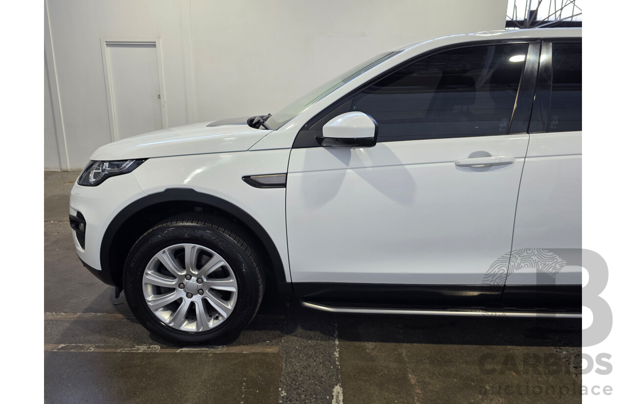 06/2016 Land Rover Discovery Sport SD4 SE (AWD) LC MY16.5 4d Wagon White Turbo Diesel 2.2L