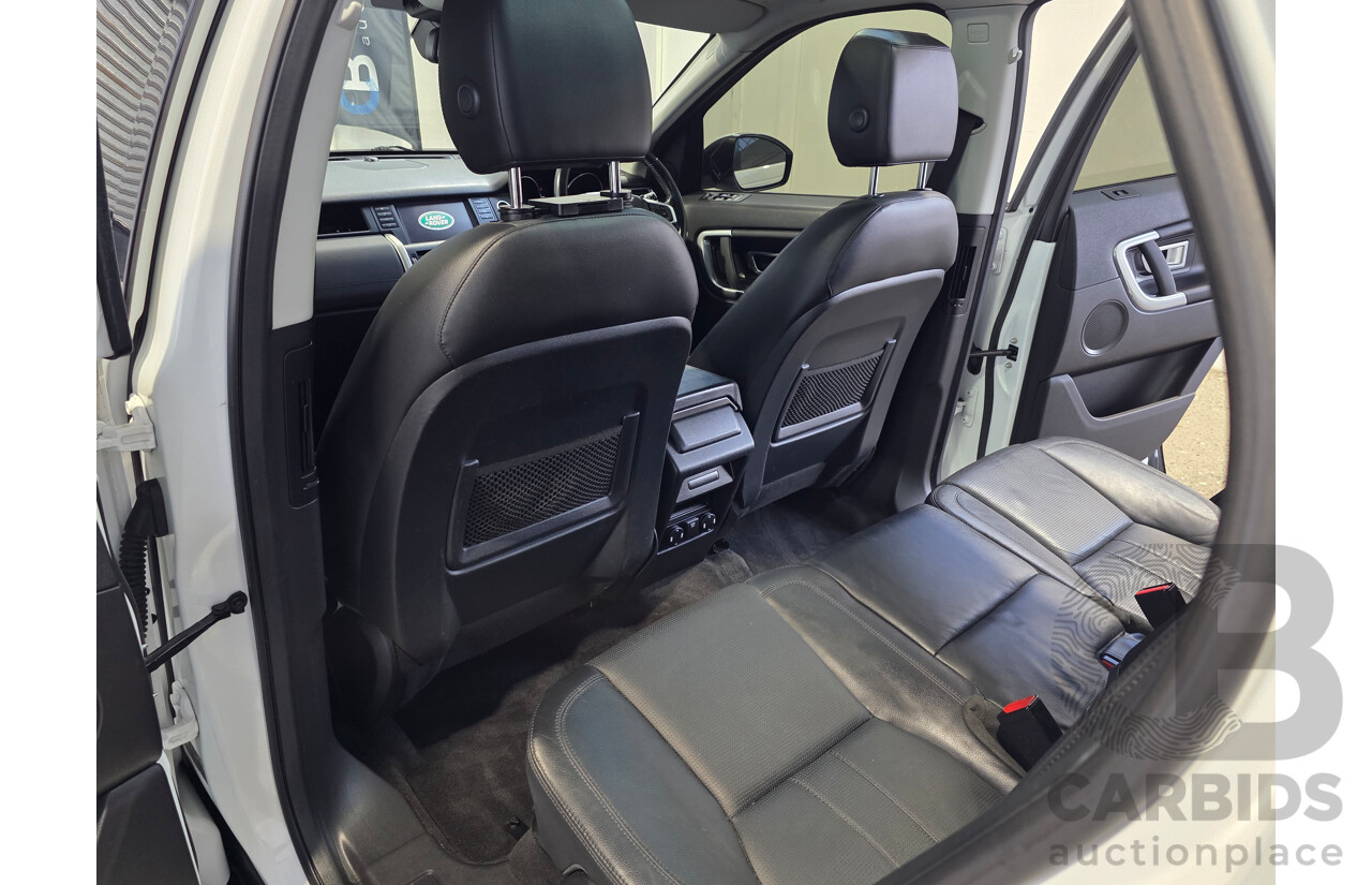 06/2016 Land Rover Discovery Sport SD4 SE (AWD) LC MY16.5 4d Wagon White Turbo Diesel 2.2L