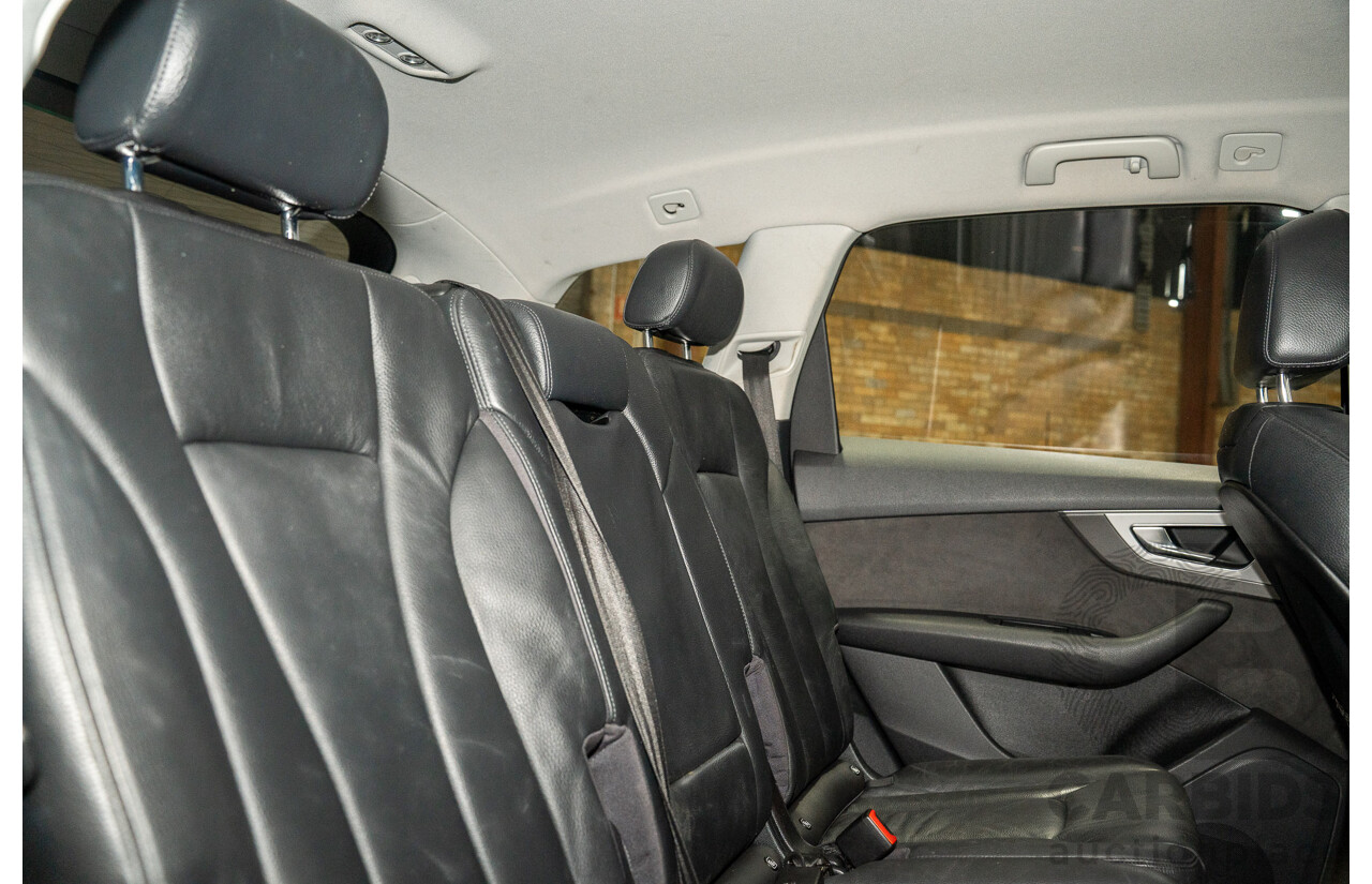01/2016 Audi Q7 3.0 TDI Quattro 4M 4d Wagon Deep Black Turbo Diesel 3.0L