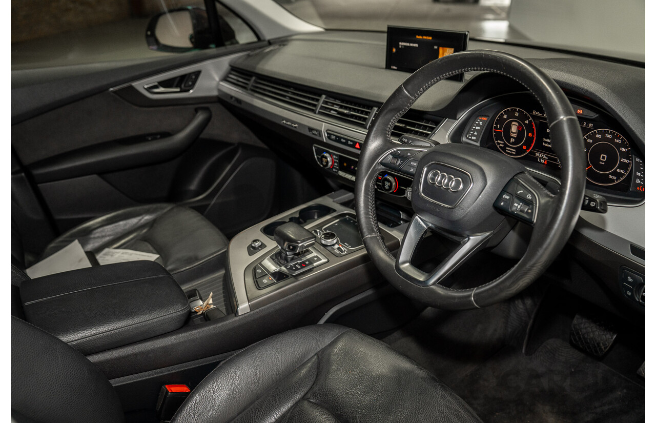 01/2016 Audi Q7 3.0 TDI Quattro 4M 4d Wagon Deep Black Turbo Diesel 3.0L