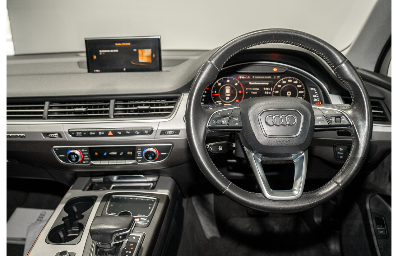 01/2016 Audi Q7 3.0 TDI Quattro 4M 4d Wagon Deep Black Turbo Diesel 3.0L