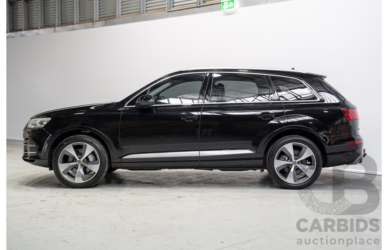 01/2016 Audi Q7 3.0 TDI Quattro 4M 4d Wagon Deep Black Turbo Diesel 3.0L