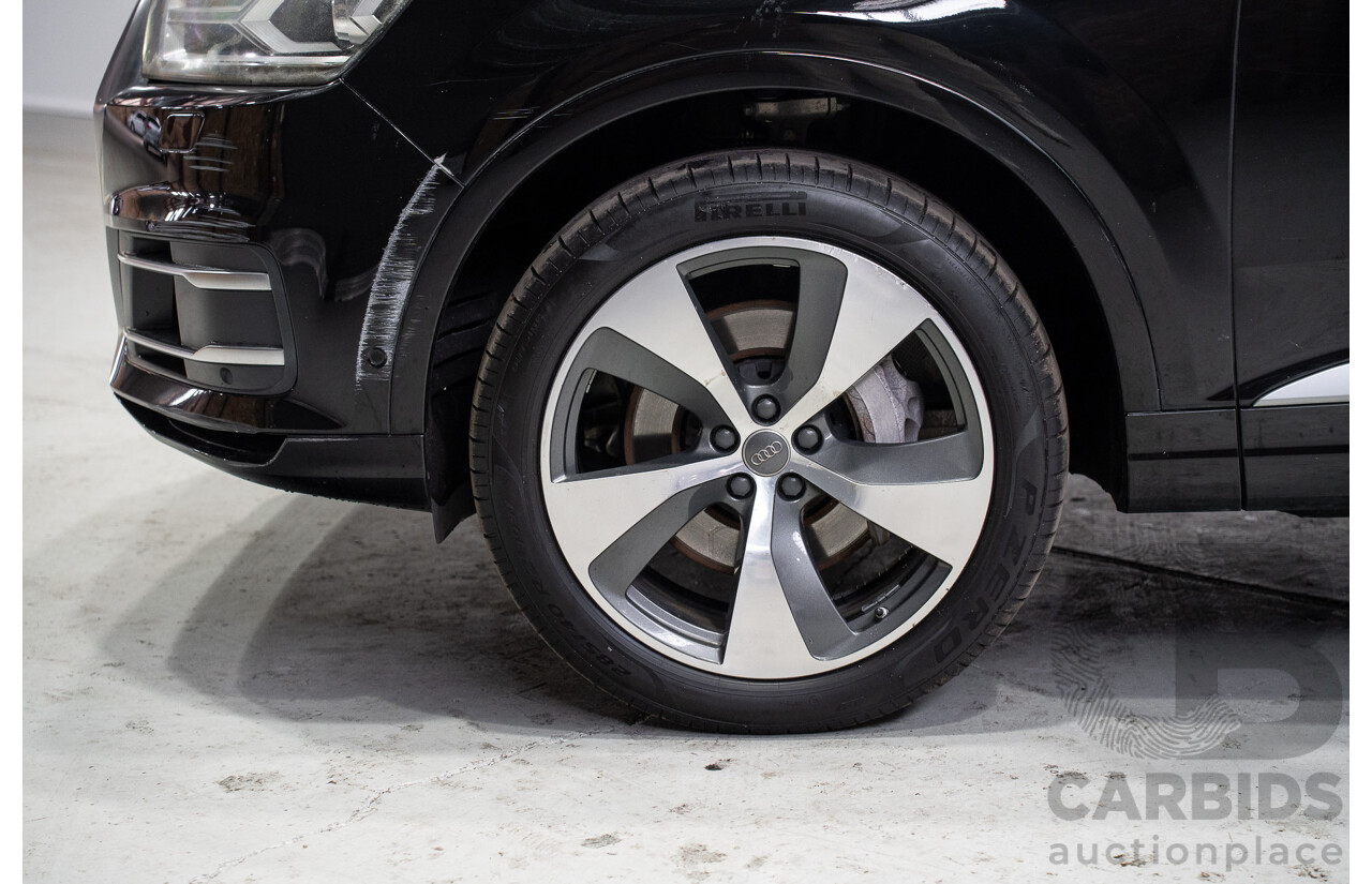 01/2016 Audi Q7 3.0 TDI Quattro 4M 4d Wagon Deep Black Turbo Diesel 3.0L