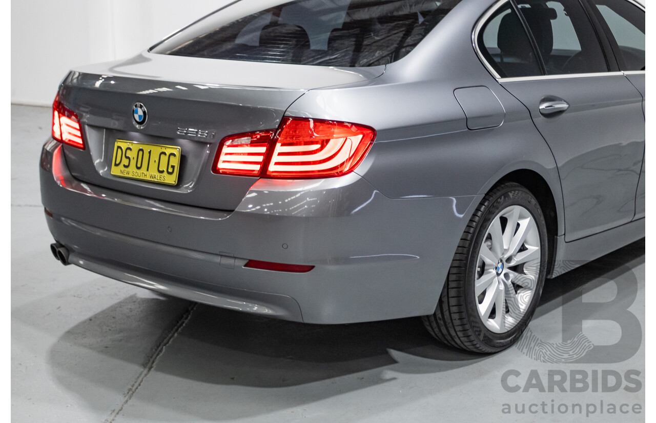 1/2013 BMW 528i F10 MY13 4d Sedan Space Gray Metallic Turbo 2.0L