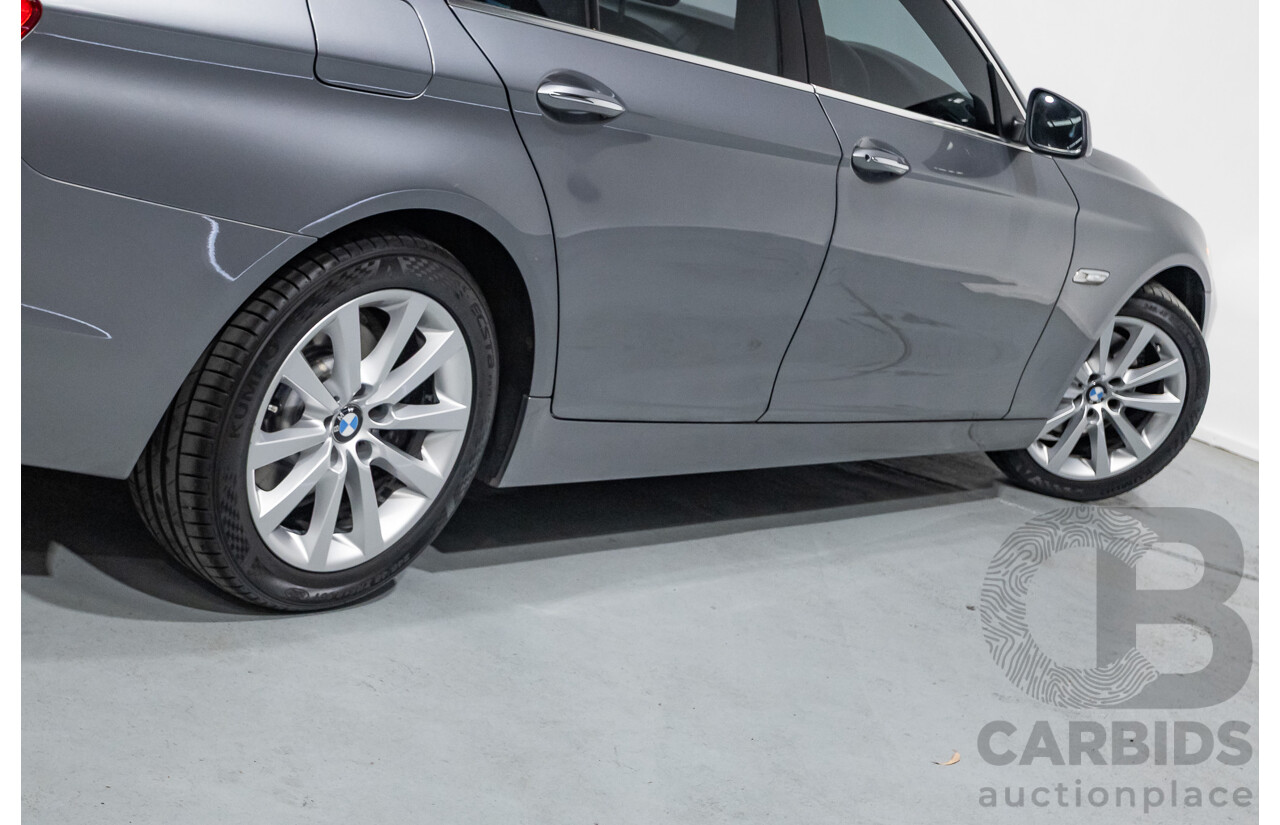 1/2013 BMW 528i F10 MY13 4d Sedan Space Gray Metallic Turbo 2.0L