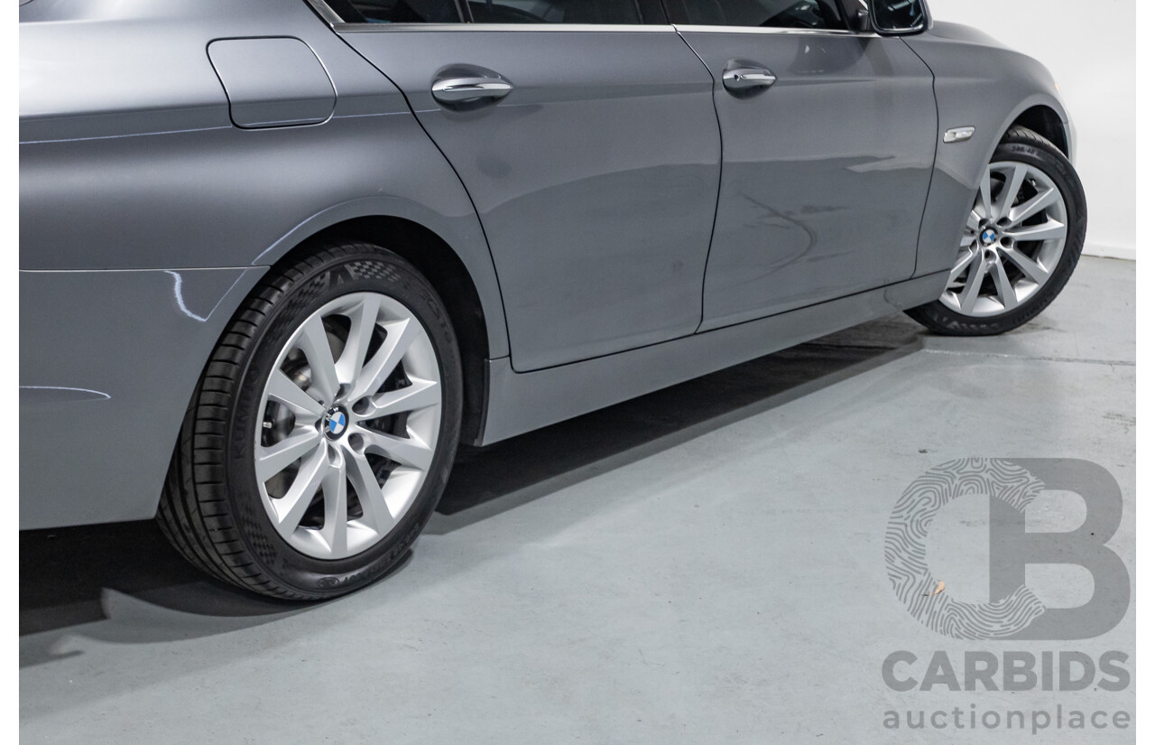 1/2013 BMW 528i F10 MY13 4d Sedan Space Gray Metallic Turbo 2.0L