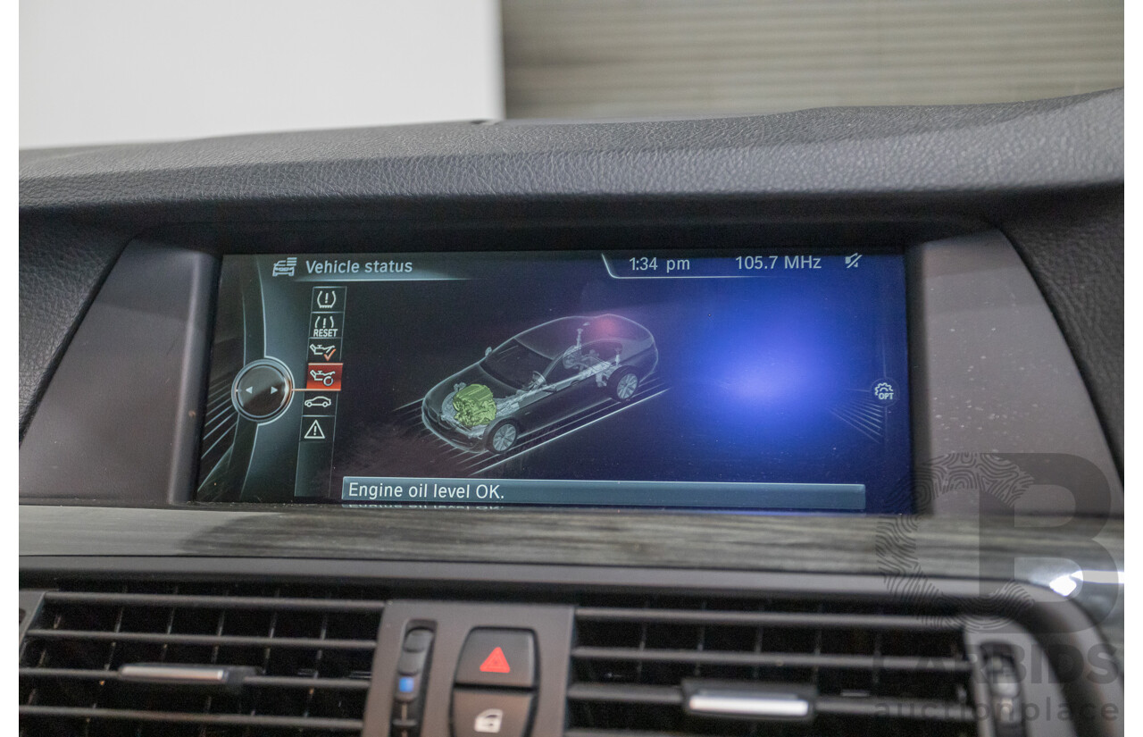 1/2013 BMW 528i F10 MY13 4d Sedan Space Gray Metallic Turbo 2.0L