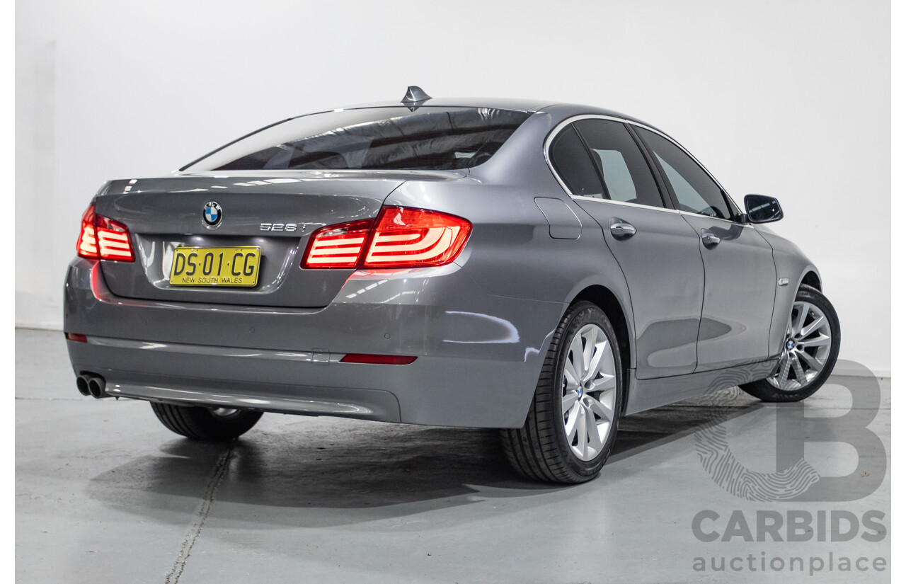 1/2013 BMW 528i F10 MY13 4d Sedan Space Gray Metallic Turbo 2.0L