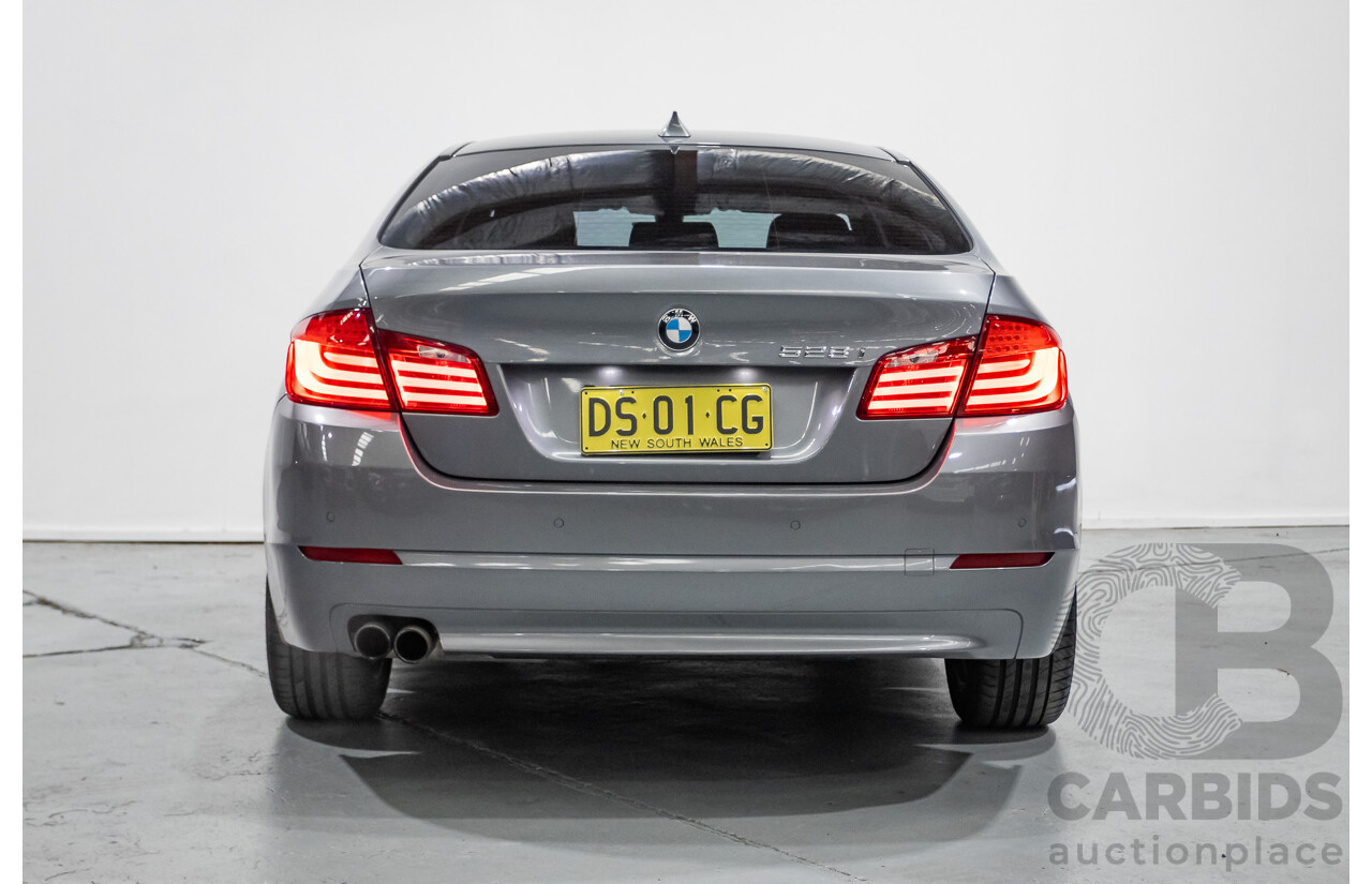 1/2013 BMW 528i F10 MY13 4d Sedan Space Gray Metallic Turbo 2.0L