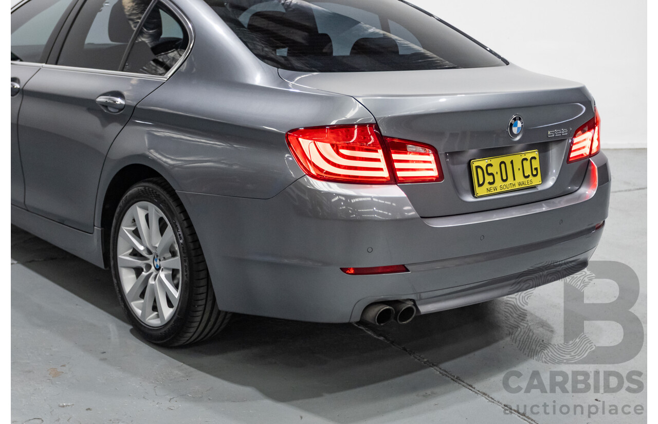 1/2013 BMW 528i F10 MY13 4d Sedan Space Gray Metallic Turbo 2.0L