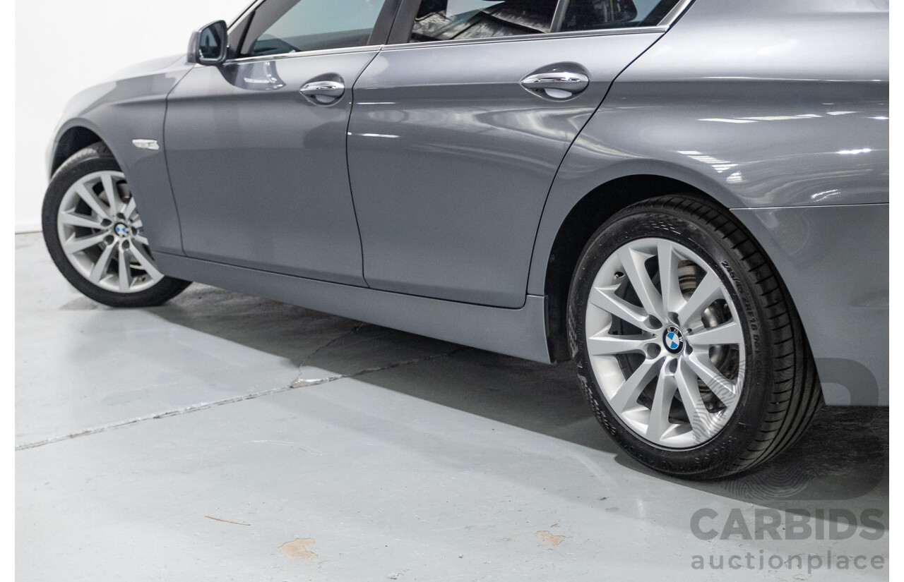 1/2013 BMW 528i F10 MY13 4d Sedan Space Gray Metallic Turbo 2.0L