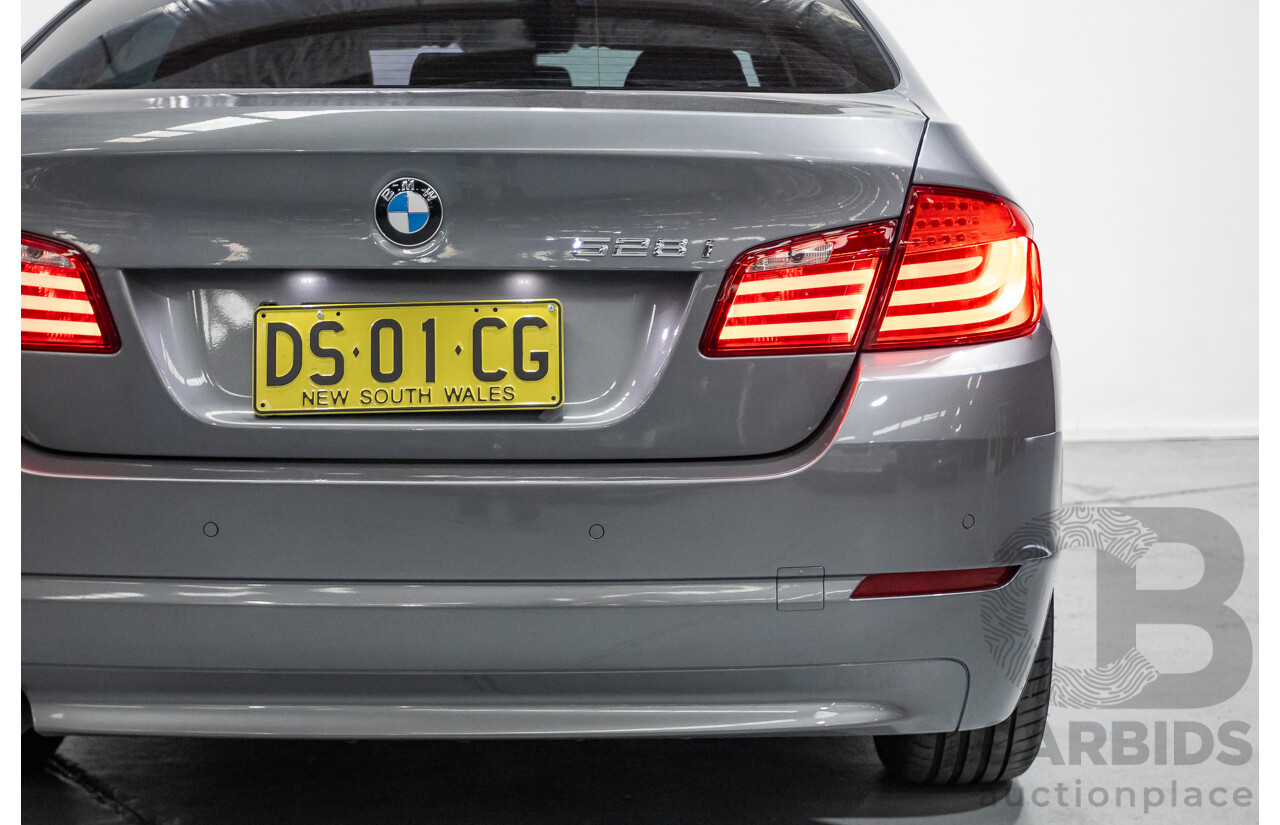 1/2013 BMW 528i F10 MY13 4d Sedan Space Gray Metallic Turbo 2.0L