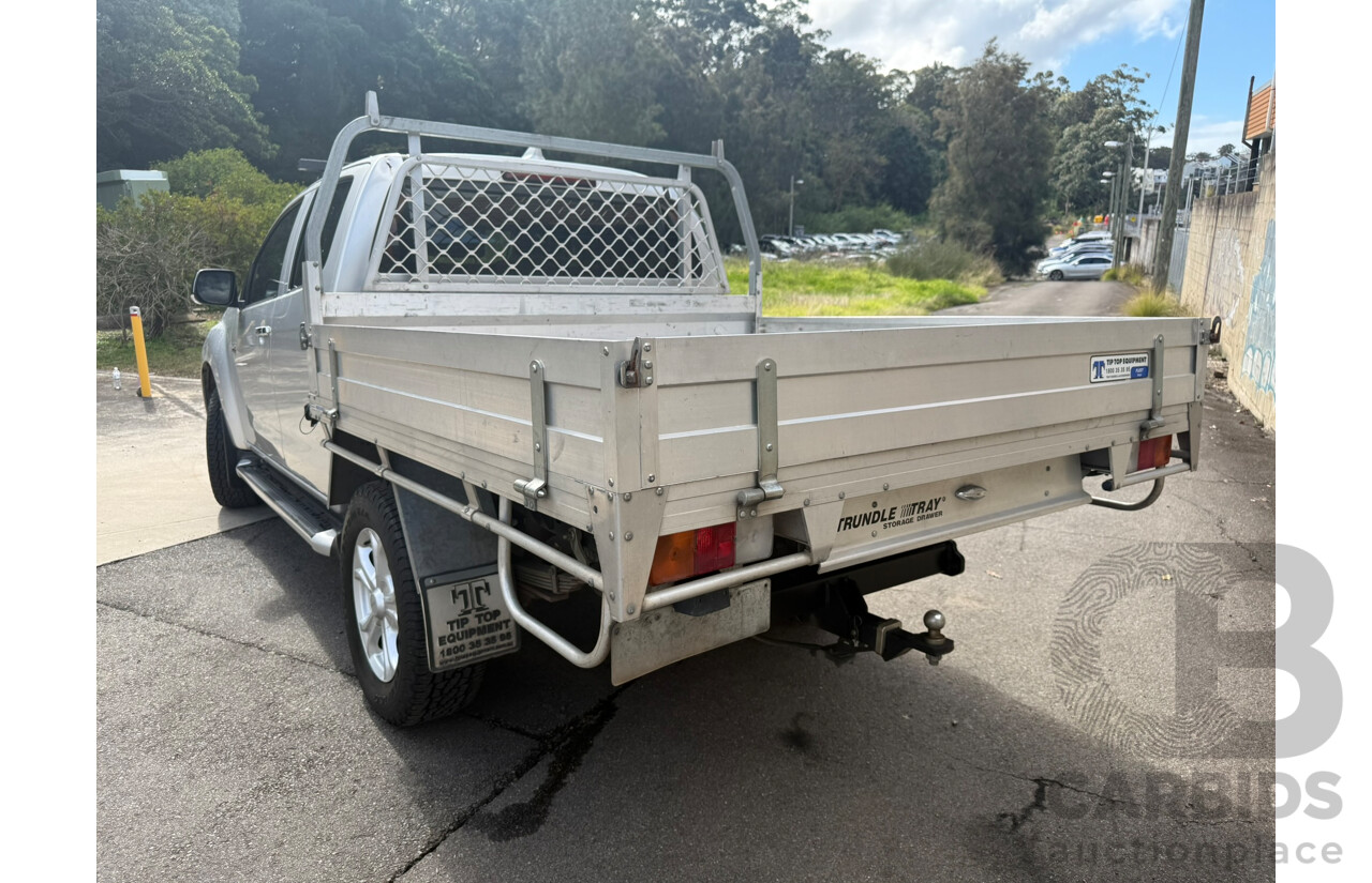 05/2017 Isuzu D-Max LS-U Hi-Ride TF MY17 Crew Cab Utility Silver Turbo Diesel 3.0L