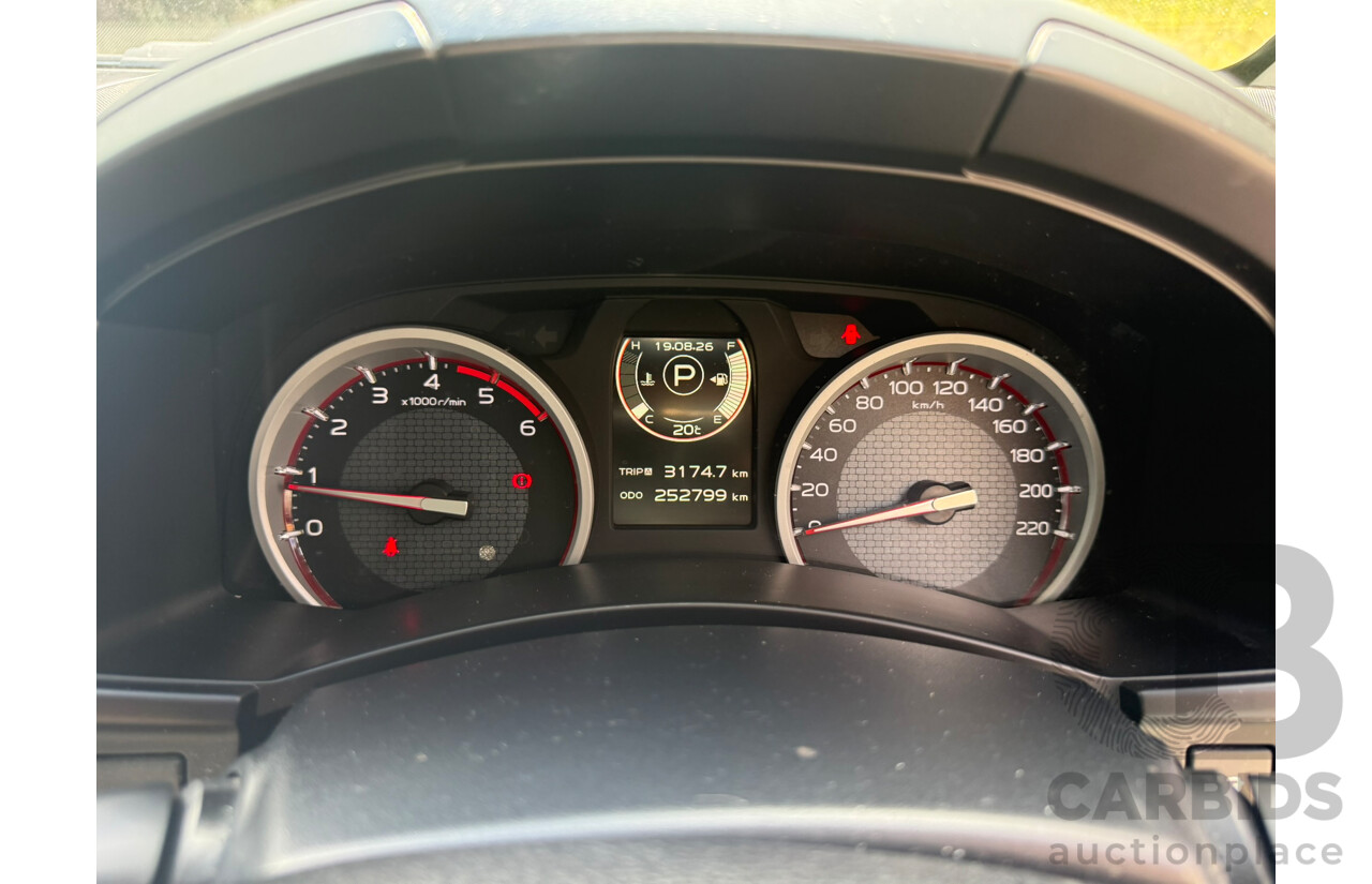 05/2017 Isuzu D-Max LS-U Hi-Ride TF MY17 Crew Cab Utility Silver Turbo Diesel 3.0L