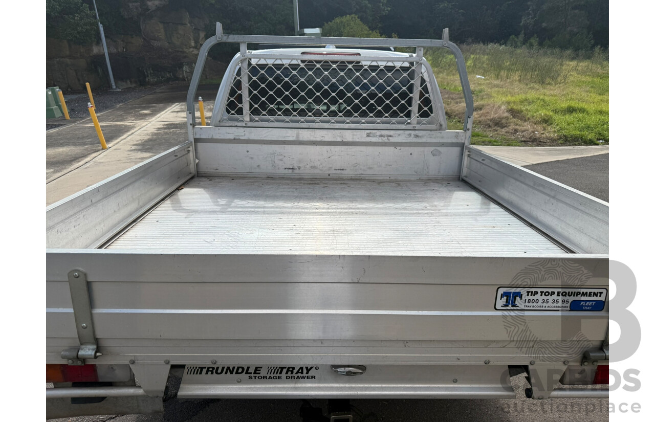 05/2017 Isuzu D-Max LS-U Hi-Ride TF MY17 Crew Cab Utility Silver Turbo Diesel 3.0L
