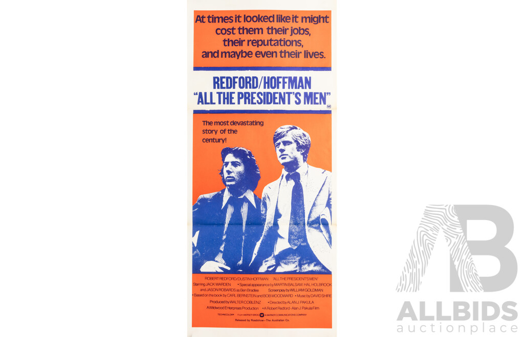 All the President’s Men (1976), Original Australian Daybill Cinema Poster