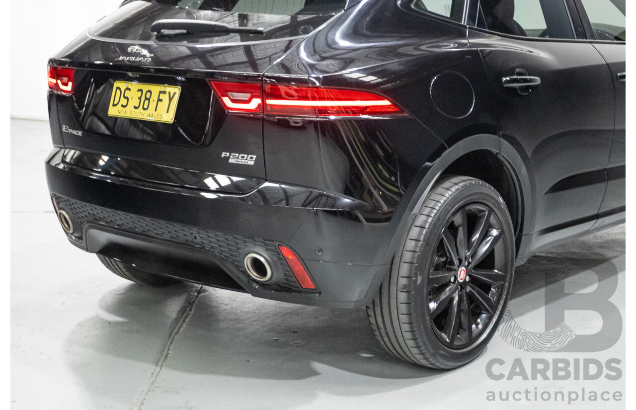 4/2019 Jaguar E-Pace P200 R-Dynamic S (AWD) X540 MY19 4d Wagon Narvik Black Turbo 2.0L