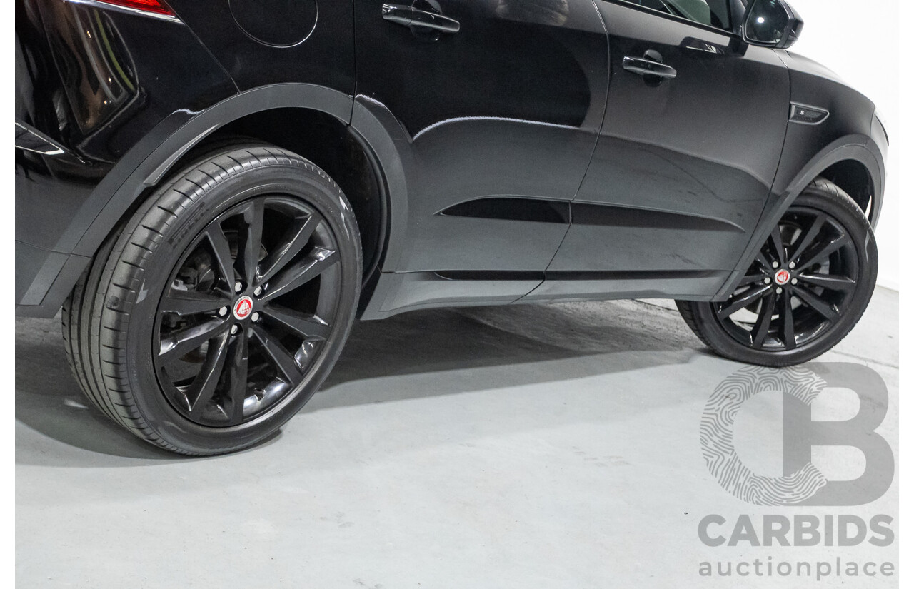 4/2019 Jaguar E-Pace P200 R-Dynamic S (AWD) X540 MY19 4d Wagon Narvik Black Turbo 2.0L