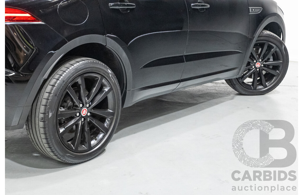 4/2019 Jaguar E-Pace P200 R-Dynamic S (AWD) X540 MY19 4d Wagon Narvik Black Turbo 2.0L