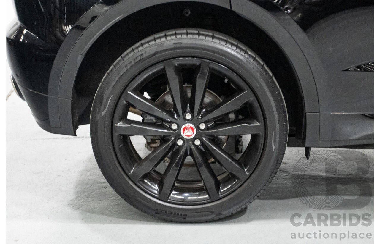 4/2019 Jaguar E-Pace P200 R-Dynamic S (AWD) X540 MY19 4d Wagon Narvik Black Turbo 2.0L