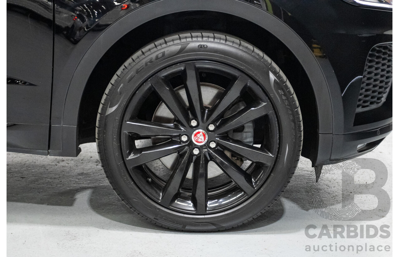 4/2019 Jaguar E-Pace P200 R-Dynamic S (AWD) X540 MY19 4d Wagon Narvik Black Turbo 2.0L