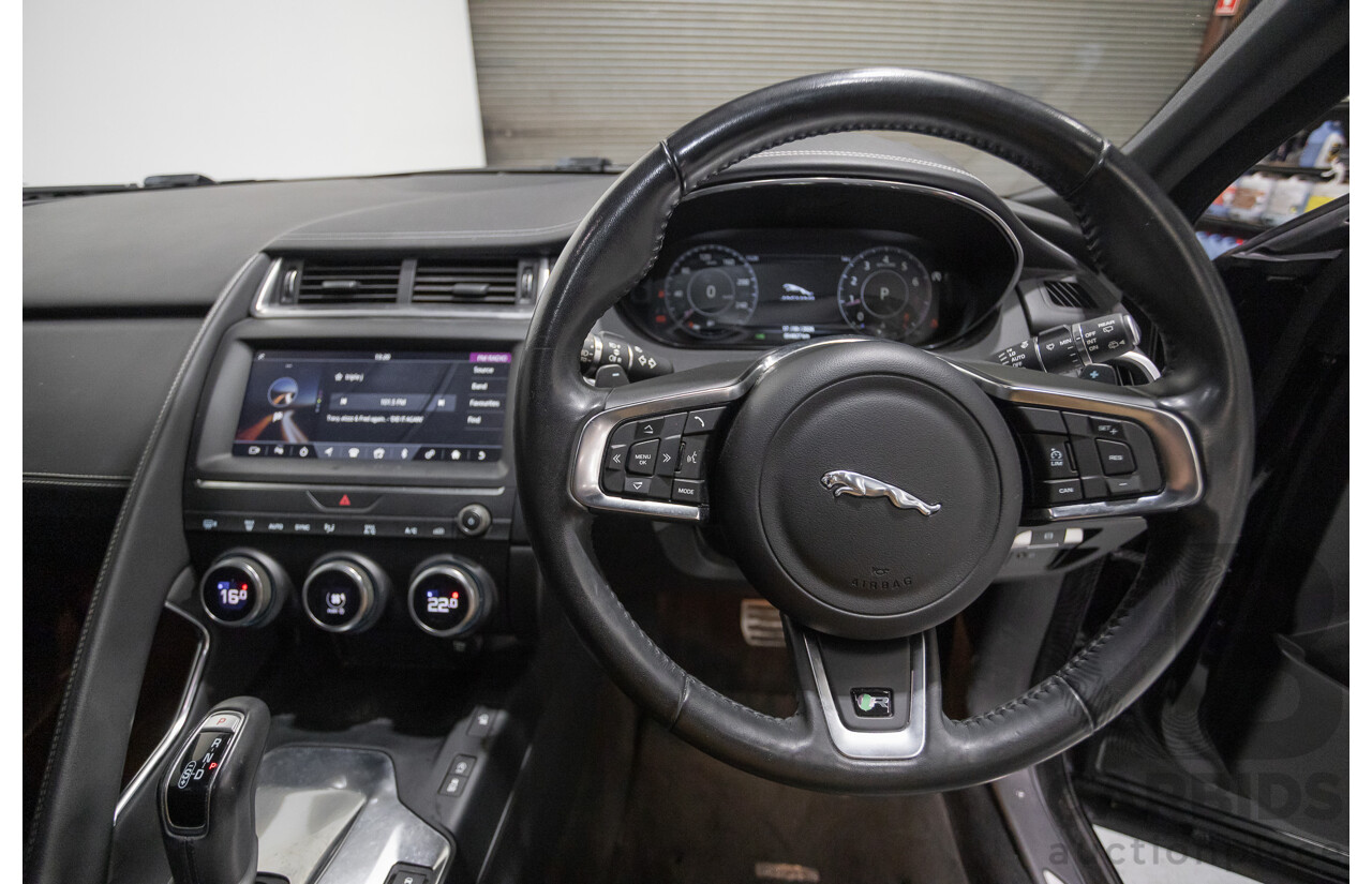 4/2019 Jaguar E-Pace P200 R-Dynamic S (AWD) X540 MY19 4d Wagon Narvik Black Turbo 2.0L