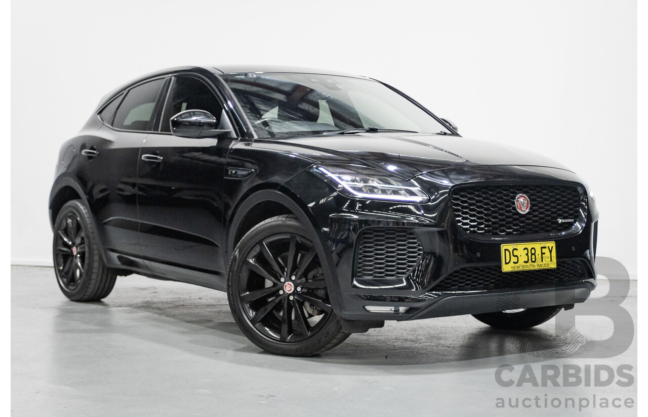 4/2019 Jaguar E-Pace P200 R-Dynamic S (AWD) X540 MY19 4d Wagon Narvik Black Turbo 2.0L