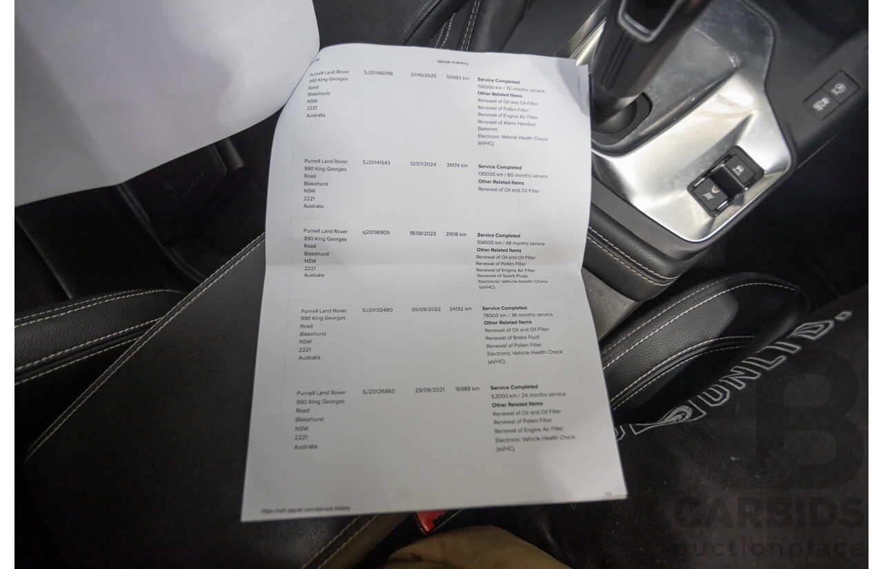 4/2019 Jaguar E-Pace P200 R-Dynamic S (AWD) X540 MY19 4d Wagon Narvik Black Turbo 2.0L