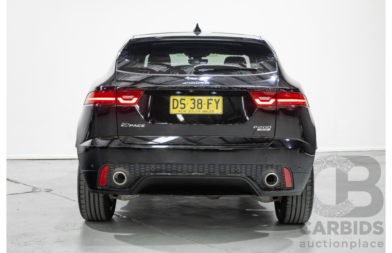 4/2019 Jaguar E-Pace P200 R-Dynamic S (AWD) X540 MY19 4d Wagon Narvik Black Turbo 2.0L