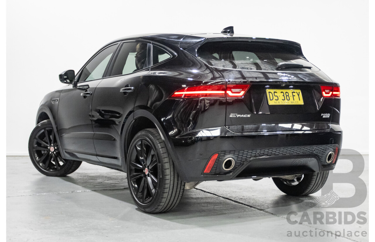 4/2019 Jaguar E-Pace P200 R-Dynamic S (AWD) X540 MY19 4d Wagon Narvik Black Turbo 2.0L