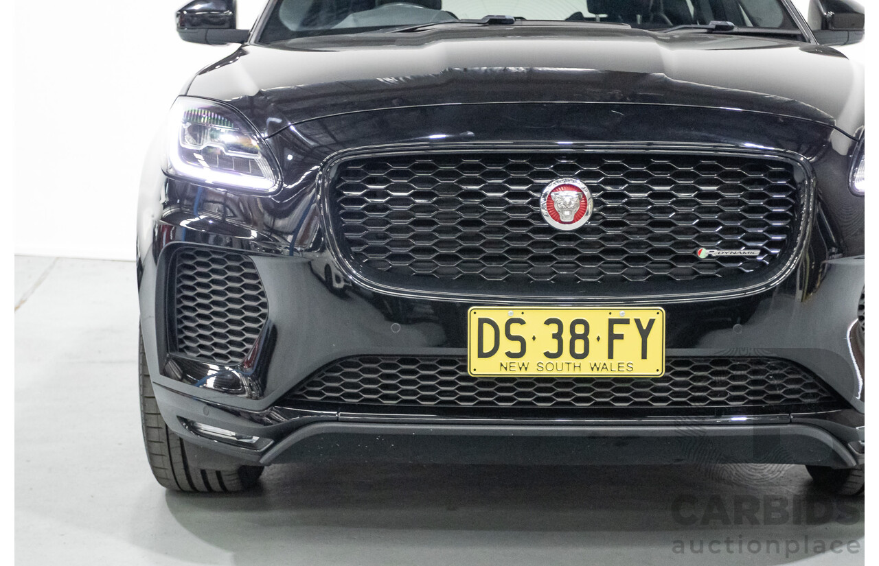 4/2019 Jaguar E-Pace P200 R-Dynamic S (AWD) X540 MY19 4d Wagon Narvik Black Turbo 2.0L