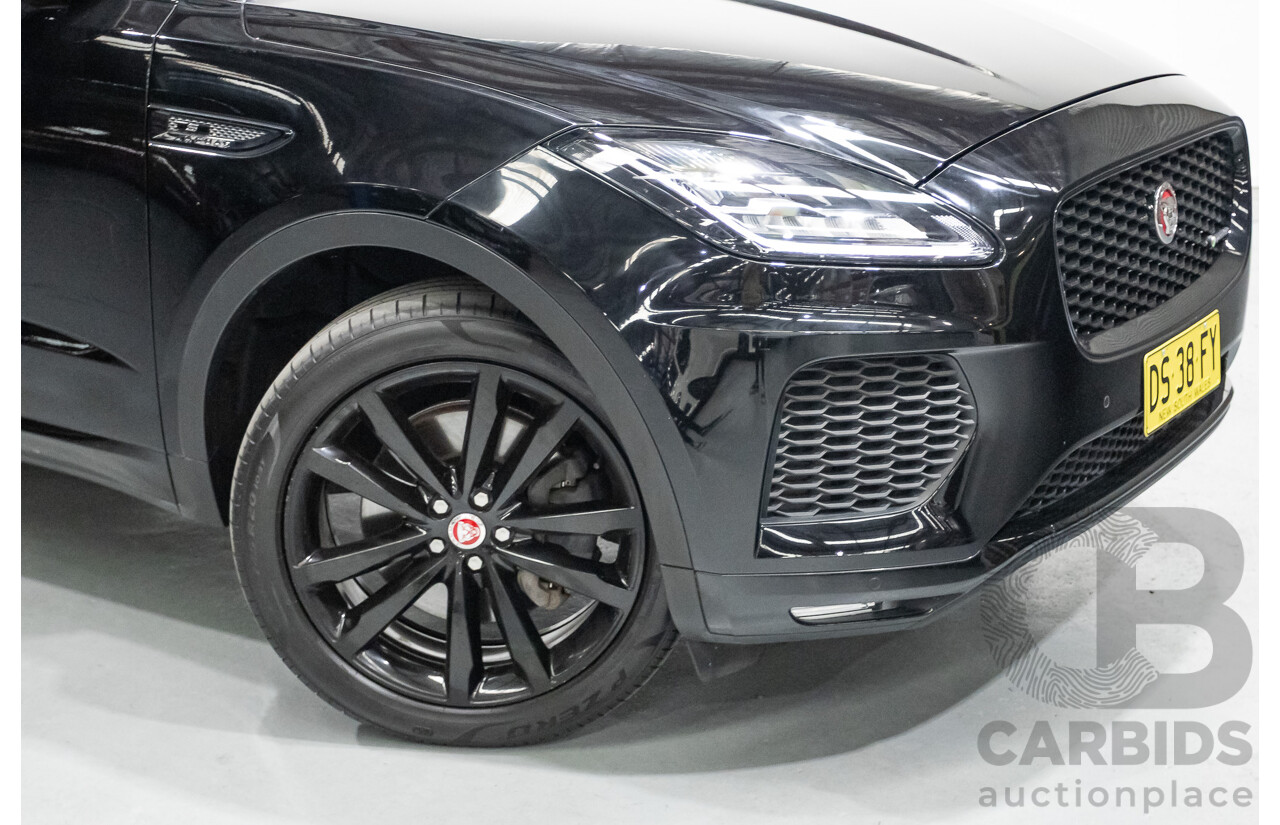 4/2019 Jaguar E-Pace P200 R-Dynamic S (AWD) X540 MY19 4d Wagon Narvik Black Turbo 2.0L