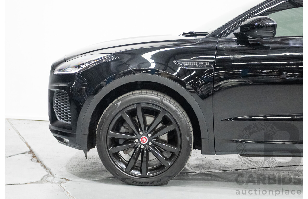 4/2019 Jaguar E-Pace P200 R-Dynamic S (AWD) X540 MY19 4d Wagon Narvik Black Turbo 2.0L