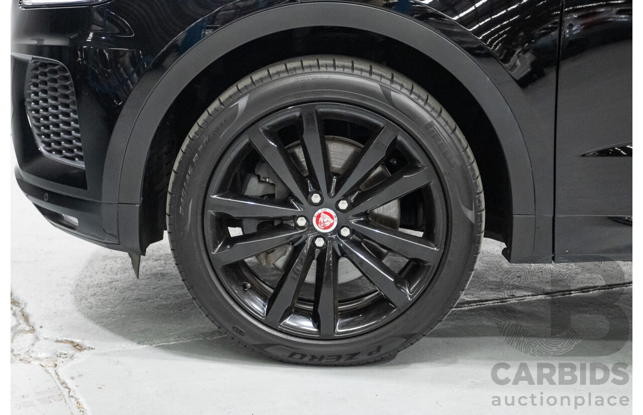 4/2019 Jaguar E-Pace P200 R-Dynamic S (AWD) X540 MY19 4d Wagon Narvik Black Turbo 2.0L