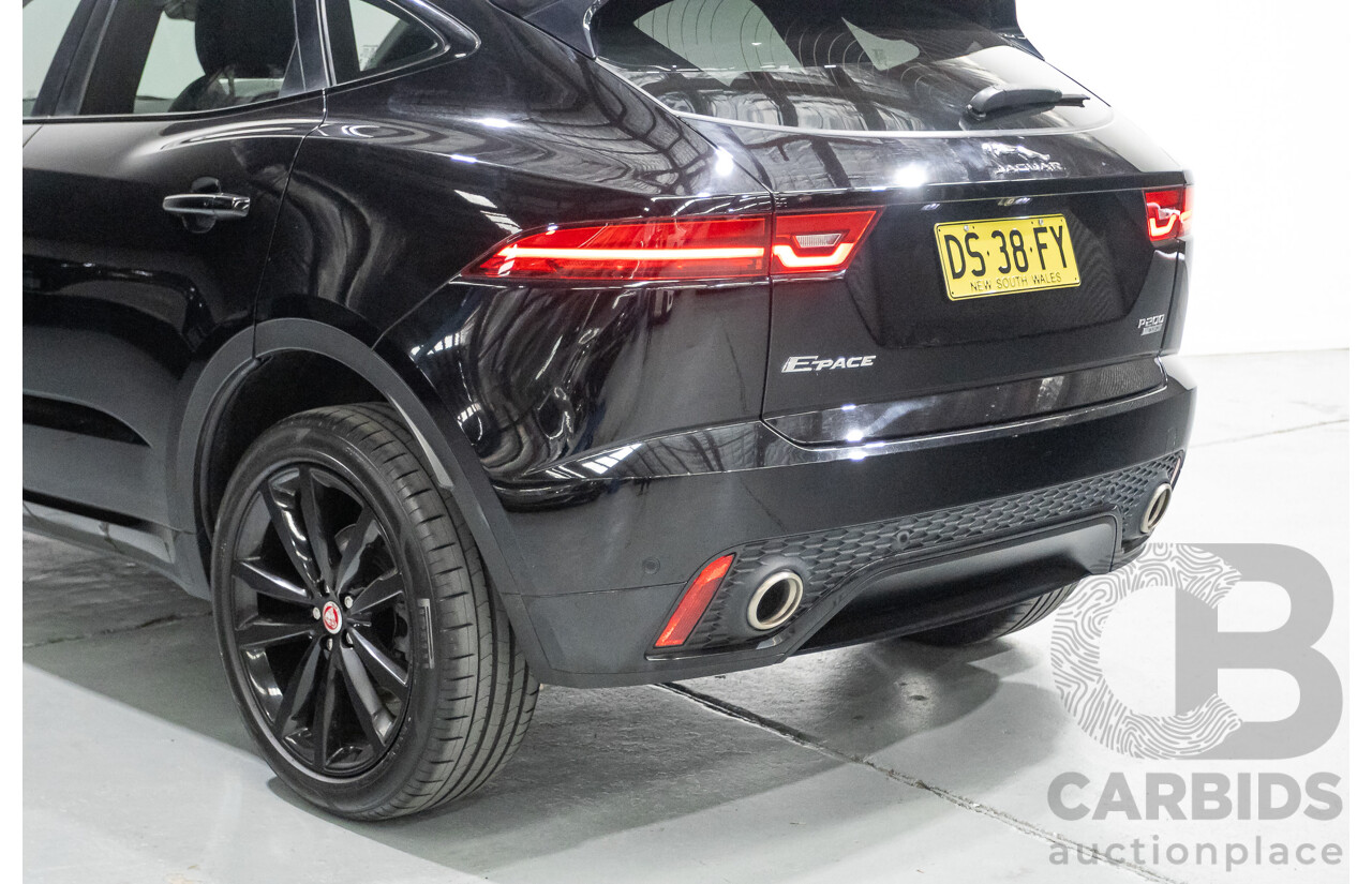 4/2019 Jaguar E-Pace P200 R-Dynamic S (AWD) X540 MY19 4d Wagon Narvik Black Turbo 2.0L
