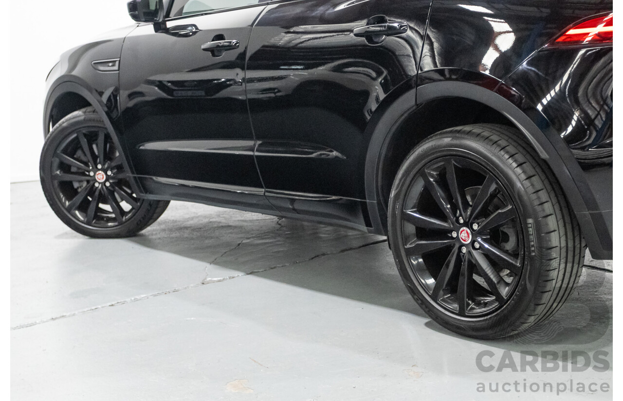 4/2019 Jaguar E-Pace P200 R-Dynamic S (AWD) X540 MY19 4d Wagon Narvik Black Turbo 2.0L