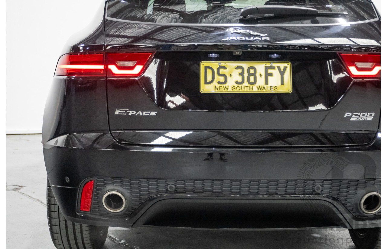 4/2019 Jaguar E-Pace P200 R-Dynamic S (AWD) X540 MY19 4d Wagon Narvik Black Turbo 2.0L