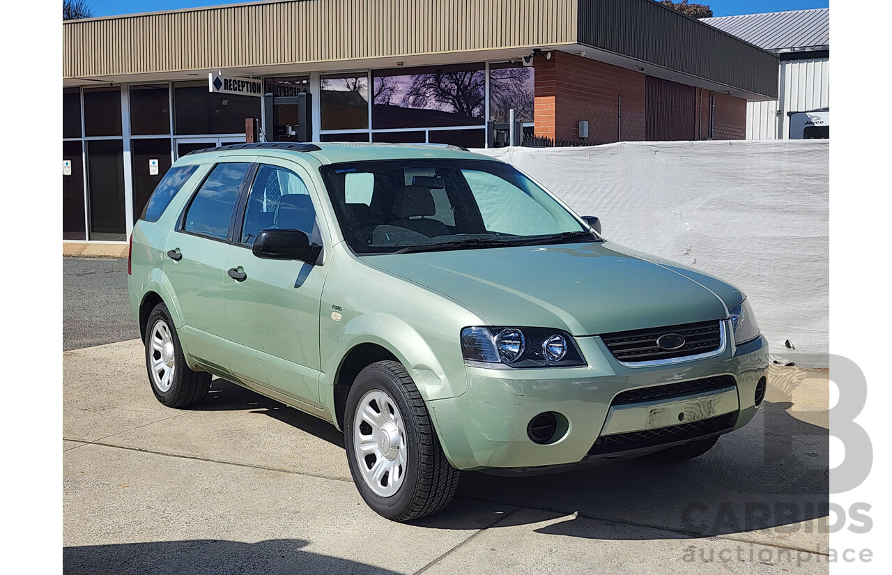08/2007 Ford Territory TX (4x4) SY 4d Wagon Green 4.0L