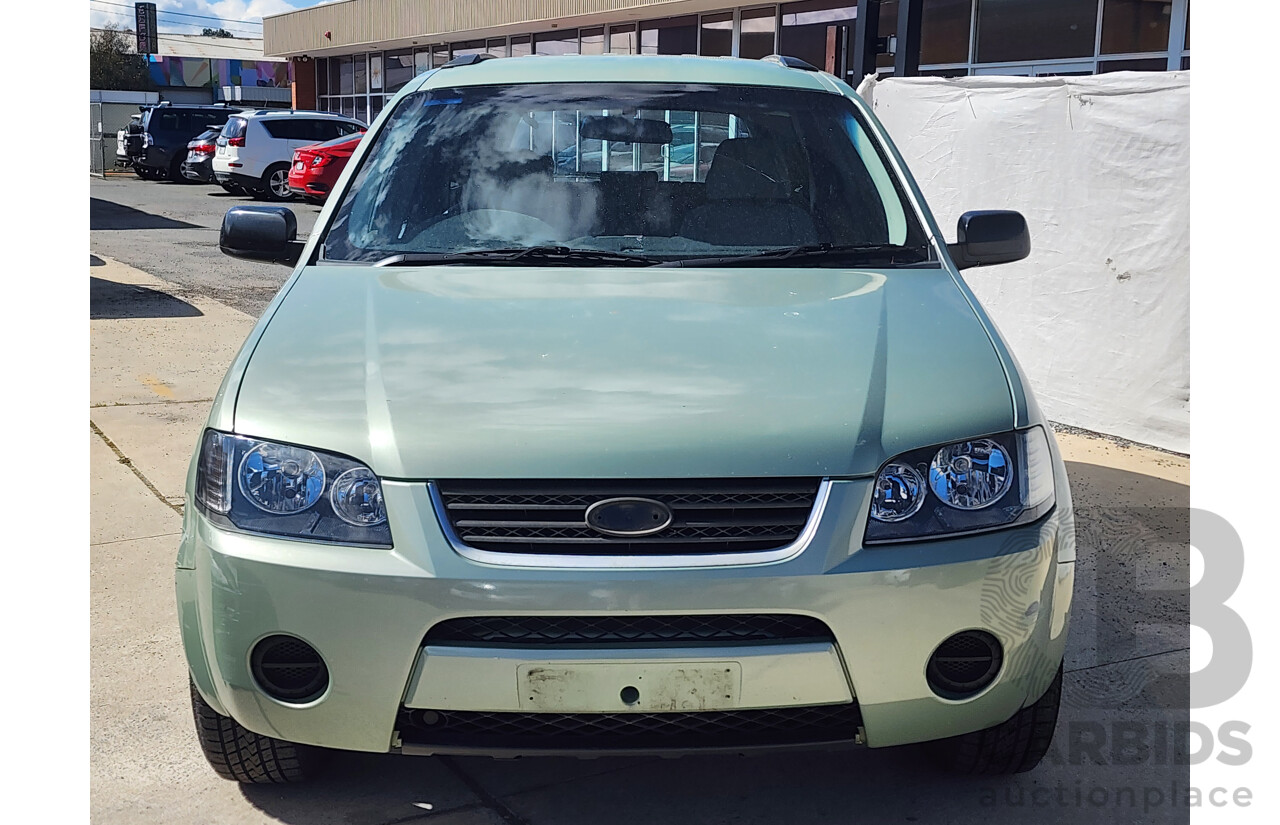 08/2007 Ford Territory TX (4x4) SY 4d Wagon Green 4.0L