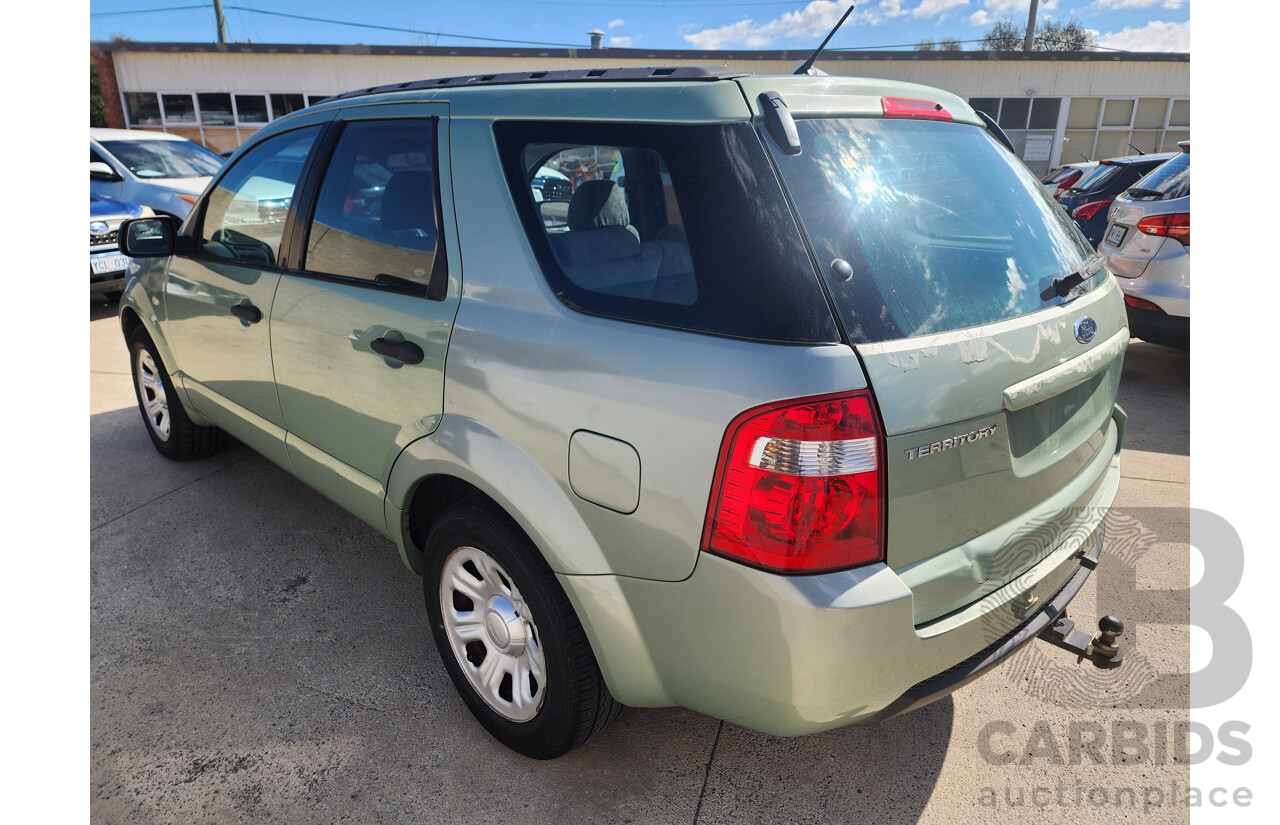 08/2007 Ford Territory TX (4x4) SY 4d Wagon Green 4.0L