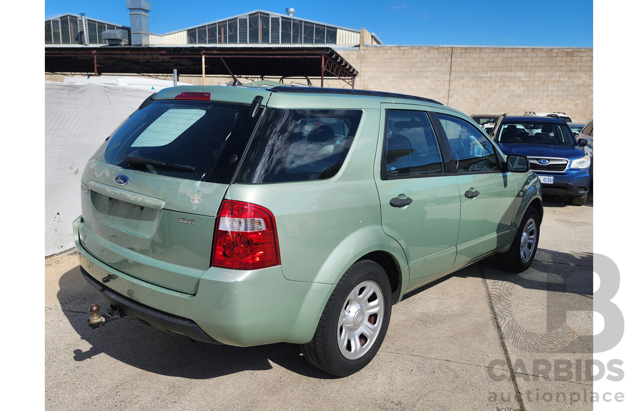 08/2007 Ford Territory TX (4x4) SY 4d Wagon Green 4.0L