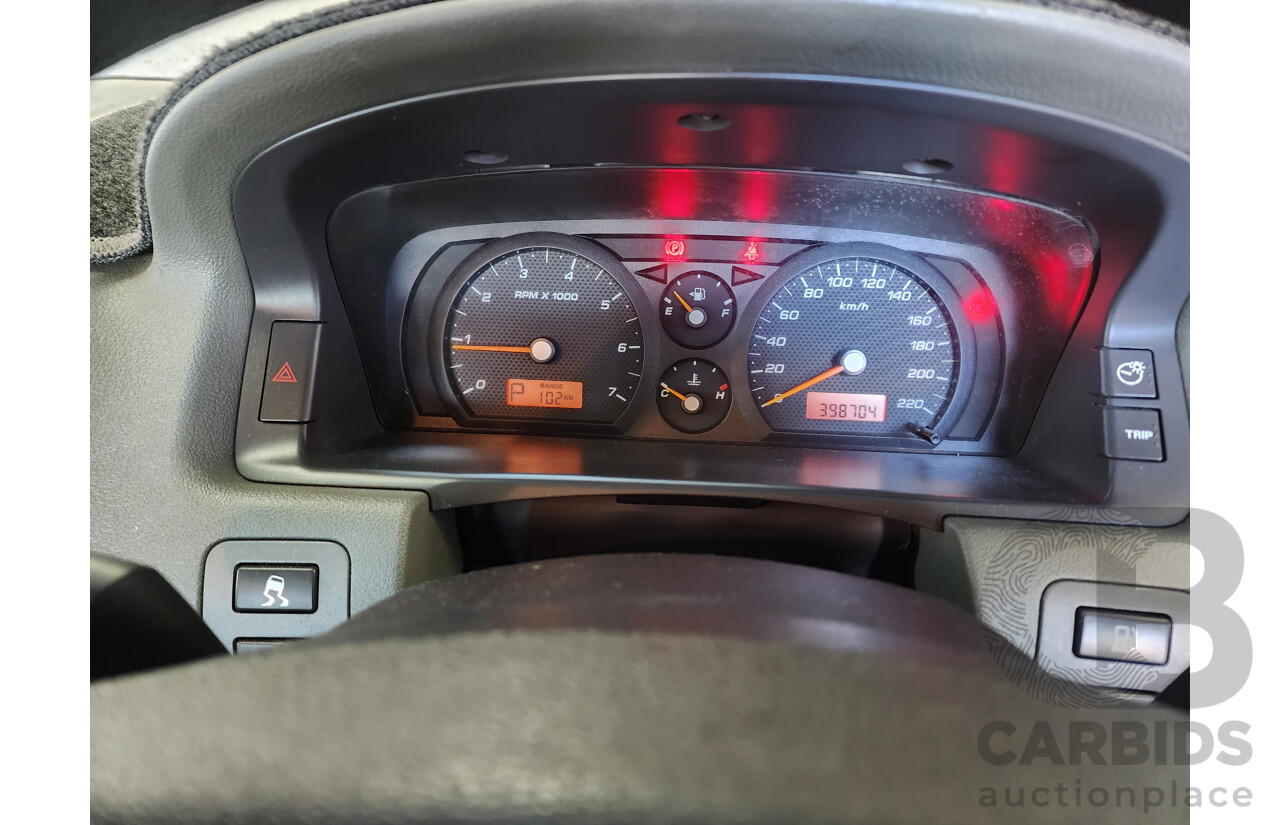 08/2007 Ford Territory TX (4x4) SY 4d Wagon Green 4.0L