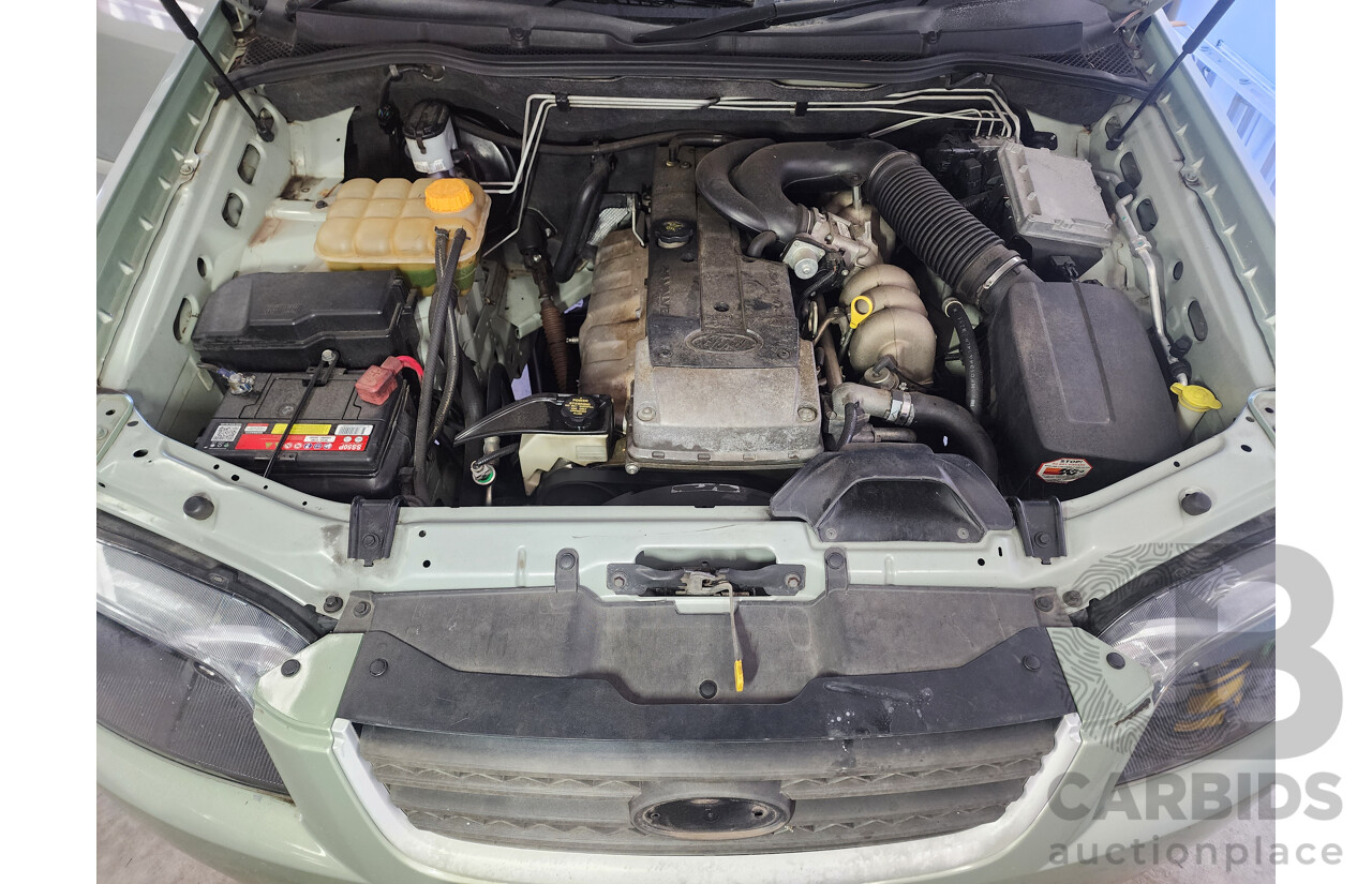 08/2007 Ford Territory TX (4x4) SY 4d Wagon Green 4.0L