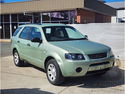 08/2007 Ford Territory TX (4x4) SY 4d Wagon Green 4.0L
